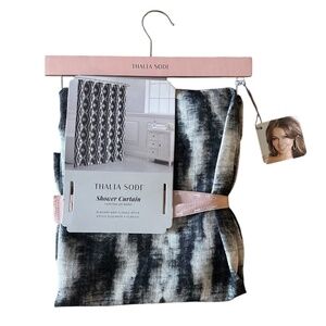 Thalia Sodi Fabric Shower Curtain, Polyester, 70 x 72 inches